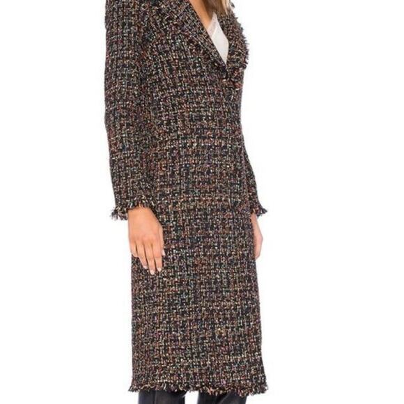 Lovers + Friends Full Length Tweed Coat - Picture 2 of 9